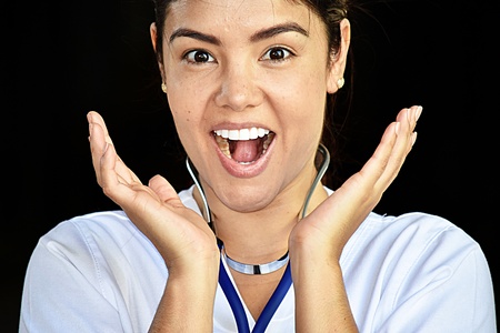 Medical Professional And Happinessの写真素材