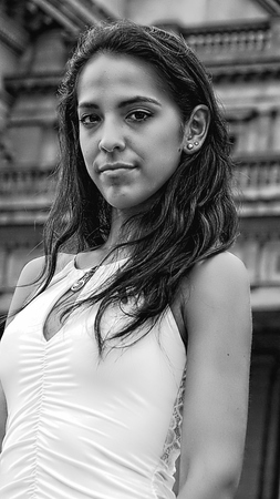 Vintage Photo Of Pretty Femaleの写真素材