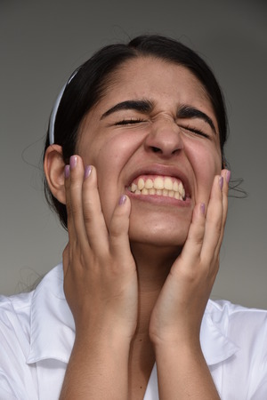 Juvenile And Anxietyの写真素材