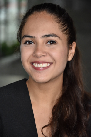 Adult Colombian Business Woman Portrait Wearing Suit