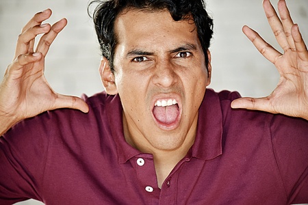Man Under Stressの写真素材