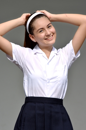 Happy Cute Colombian Juvenileの写真素材