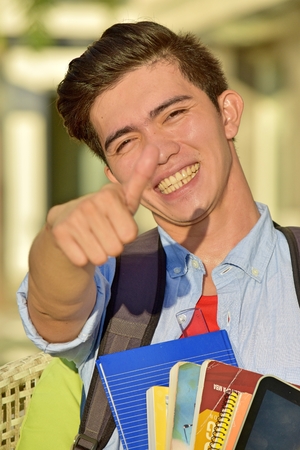 Happy University Minority Studentの写真素材