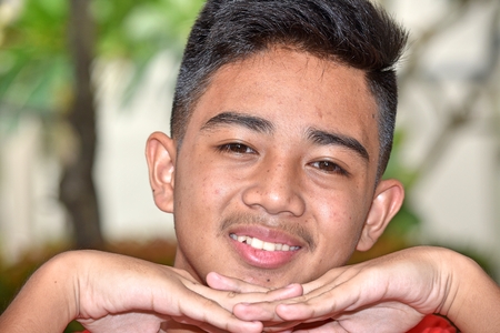 Beautiful Young Personの写真素材