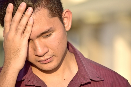 Unhappy Diverse Personの写真素材