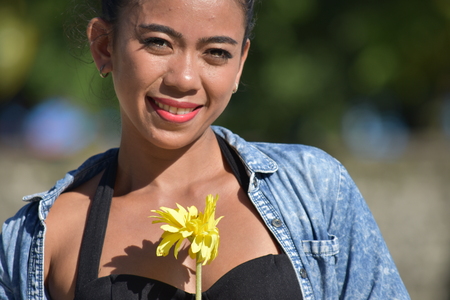 Happy Adult Femaleの写真素材