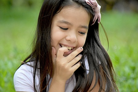 Timid Girl Child