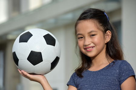 Happy Athletic Asian Personの写真素材