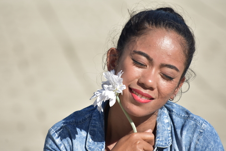 Youthful Diverse Female And Happinessの写真素材