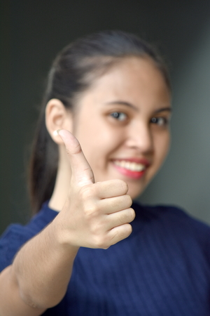 Successful Young Teen Girlの写真素材