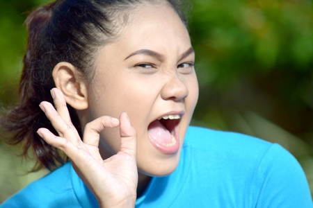 Ok Youthful Minority Personの写真素材