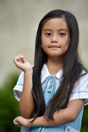 Cute Pretty Asian Personの写真素材