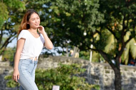 A Happy Young Woman