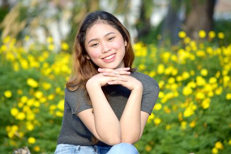 Pretty Attractive Filipina Femaleの写真素材