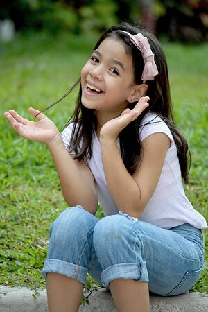 A Surprised Asian Personの写真素材