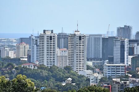 A City Buildings In Downtown District
