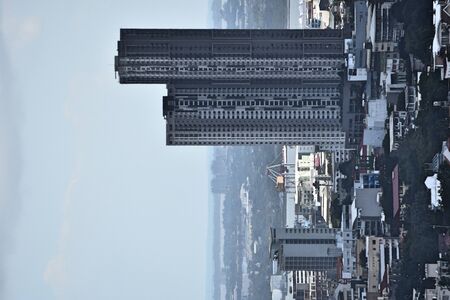 A Tall Apartment Building Skyscraper