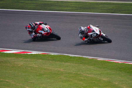 SUZUKA, JAPAN - July 29 : Rider of MuSASHi RT HARC-PRO. (41st place, Fastest Lap of Race) racing at...