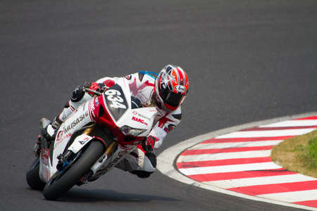 SUZUKA, JAPAN - July 29 : Rider of MuSASHi RT HARC-PRO. (41st place team, Fastest Lap of Race)...