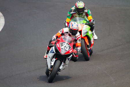 SUZUKA, JAPAN - July 29 : Rider of Honda Suzuka Racing Team (5th) racing at 2012 Suzuka 8 hours...