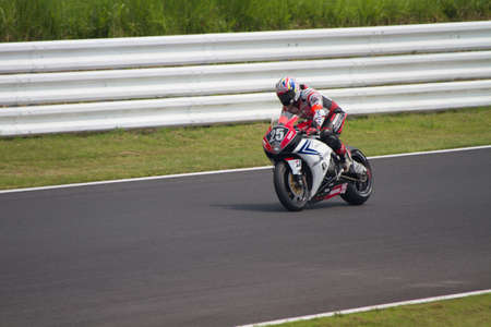 SUZUKA, JAPAN - July 29 : Rider of Honda Suzuka Racing Team (5th) racing at 2012 Suzuka 8 hours...