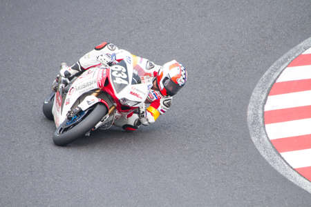 SUZUKA, JAPAN - July 28 : Rider of MuSASHi RT HARC-PRO. (Winner team) racing at 2013 Suzuka 8 hours...