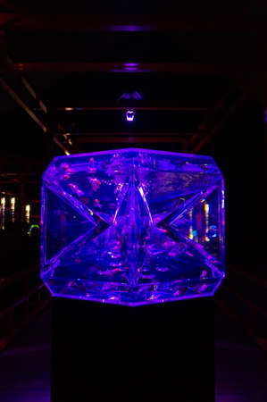 KYOTO, JAPAN - NOV 12: \"Art Aquarium Castle - Kyoto goldfish of dance -\" was held on October 24 to December 14, 2014 at Nijo Castle of the world heritage. Exhibition name Paradoxrium.のeditorial素材