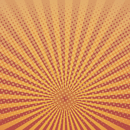 Comic book style background, halftone print texture, vectorのイラスト素材