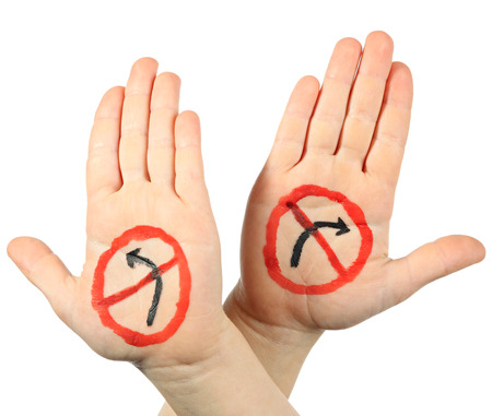 Abstract idea on a theme of interdictions for childrenの写真素材