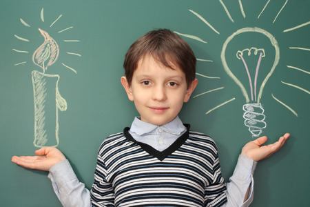 Funny education idea about history and development of civilization and science