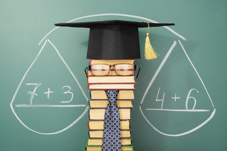 Education unusual concept equality in mathematicsの写真素材
