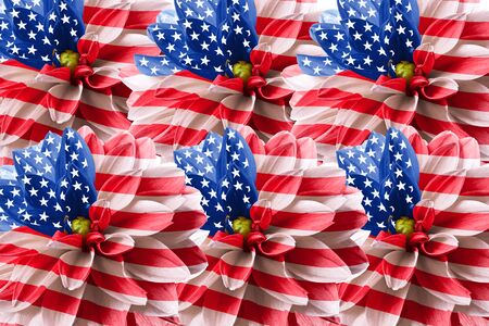 Art USA flag backgroundの写真素材
