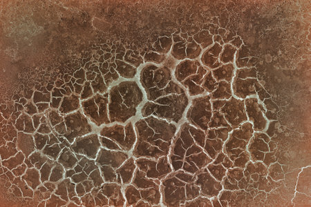 Illustration of beautiful mesmerizing abstract branching structure