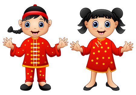 Cartoon Chinese Kidsの販売画像