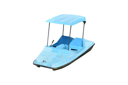 Old Pedal Boat removed backgroundの写真素材
