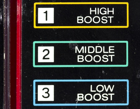detail from a fantastic retro ghetto blaster
