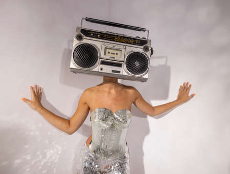 Mrs stereohead woman dancing