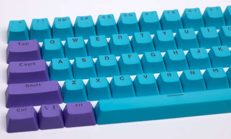 Losse computer keyboard keys moving around