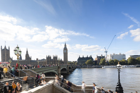 big ben clock in london, englandの写真素材