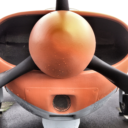 airscrew of an old plane
