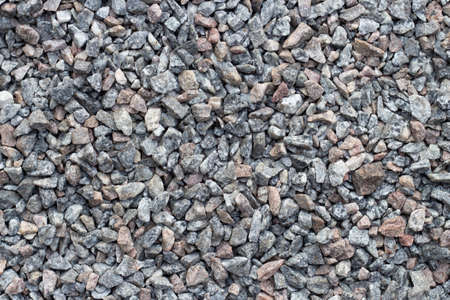 Decorative gray and white pebble stones as background