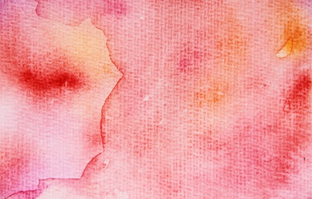 Abstract red watercolor hand painted backgroundの写真素材