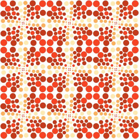 vintage color patternの写真素材