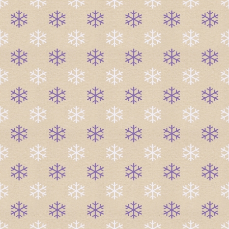 vintage paper with snowflake patternの写真素材