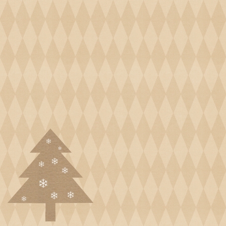 christmas pattern on textured paperの写真素材