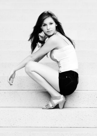 yound beautifull womanの写真素材