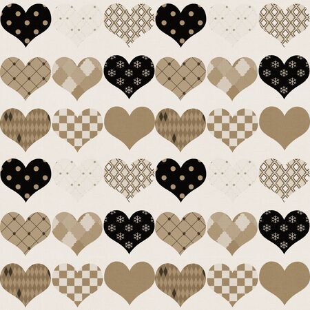 Vintage textured heart backgroundの写真素材