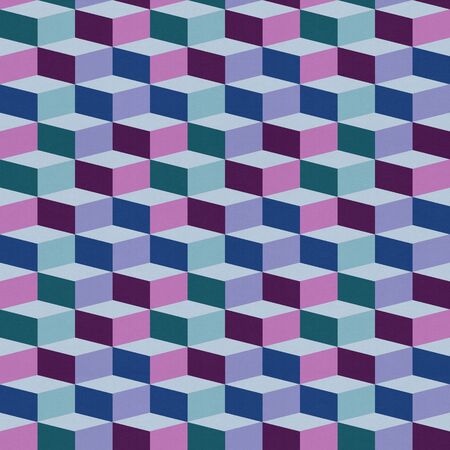 Seamless square textured patternの写真素材