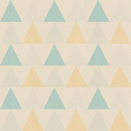 vintage textured pattern with trianglesの写真素材