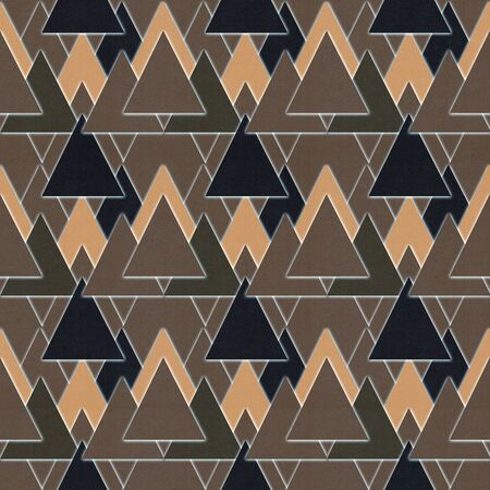textured paper with triangle patternの写真素材